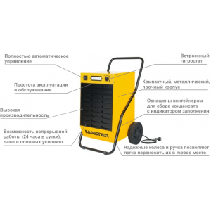 Осушитель воздуха Master DH 62